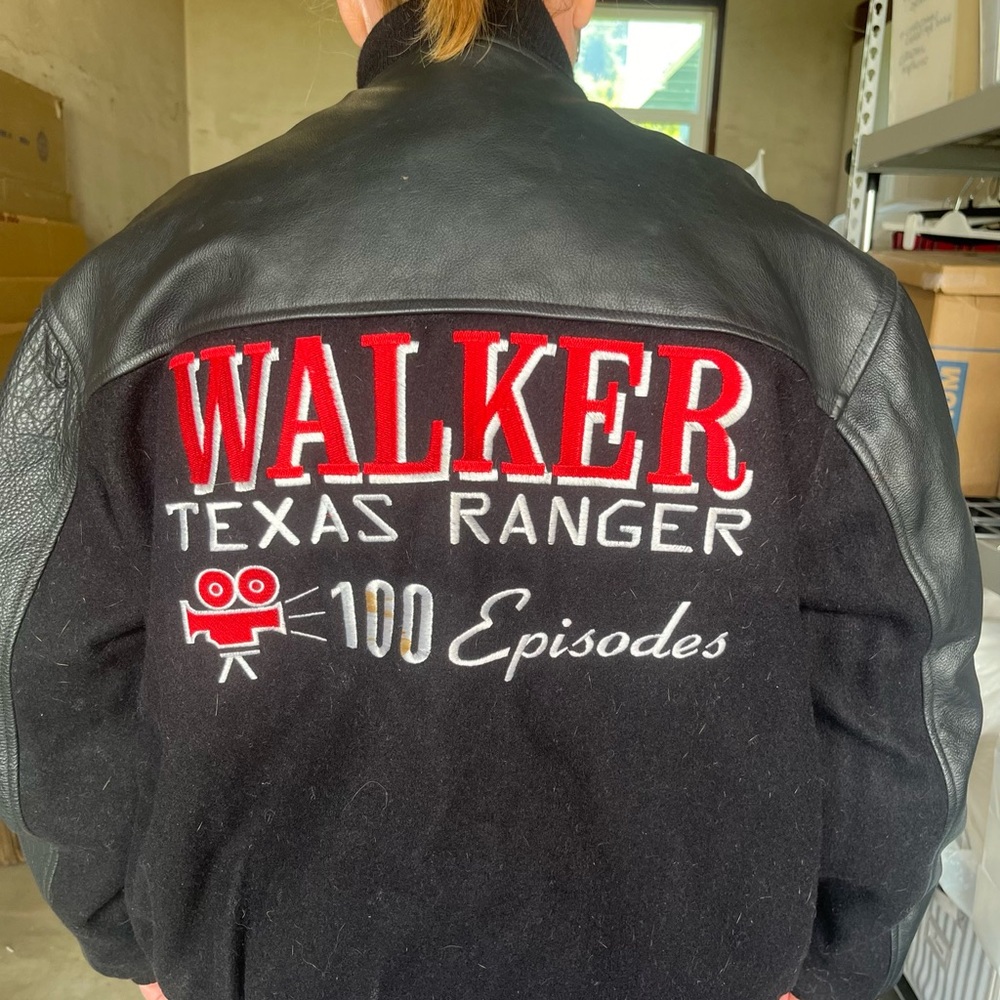 Authentic Walker, Tx Ranger Crew Jacket - image 1